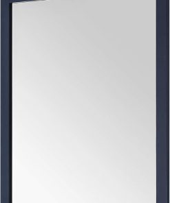 Ove Decors 28 x 36 in. Maya Mirror Rectangular Wall Mirrors – Framed, Vertical & Horizontal Hung, Midnight Blue 2