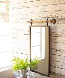 Kalalou CLA1264 Mirror, Brown 2